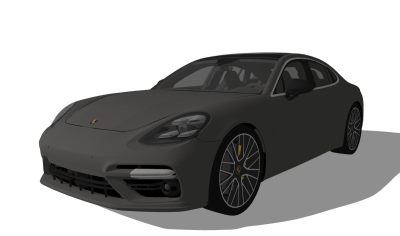 超精细汽车模型 保时捷 Panamera